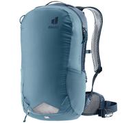 Deuter Race 16 sprout-ivy - Fahrradrucksack 16 Liter, aus recyceltem Material, ohne PFAS hergestellt, ClimatePartner zertifiziertes Produkt, belüftetes Airstripes Rückensystem, leicht und kompakt