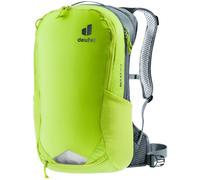 Deuter Race Air 14+3 Fahrradrucksack Citrus-Graphite - extrem leichter Bike-Rucksack mit Aircomfort