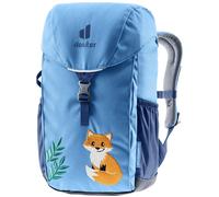 Deuter Waldfuchs 10 Kinderrucksack 10 Liter wave-nightblue - 370 g, Maße 35x21x14 cm, Rückenlänge 24-30 cm, empfohlen für 98-130 cm Körpergröße, Zuladung 1-3 kg
