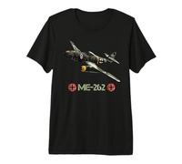 Deutsche Flugzeuge ME 262 Fighter Jet Memorabilia Premium T-Shirt