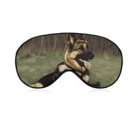 Deutscher Schäferhund Schlafmaske Augenmasken für Schlaf Schlafmaske Schlafmasken für Frauen Männer Schlafmaske Verdunkelung Verstellbare Schlafmaske Reise Augenmaske Seitenschläfer Augenmaske