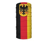 Deutsches Deutschland Flagge Quick Dry Headwear Outdoor Magic Bandana Hals Snood Head Wrap Stirnband Schal Gesichtsmaske Ultra Soft Elastic Kopftuch