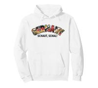 Deutschland Fußball Fan 2026 Schaut Schal Pullover Hoodie