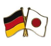 Deutschland-Japan Freundschafts Pin