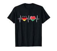 Deutschland und Belarus Deutsche Fahne Flaggen T-Shirt