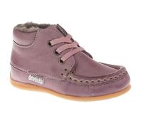 Develab Lauflerner weiches Leder Lammfellfutter Schnürer fällt klein aus Gr.20-24 pink EUR 22