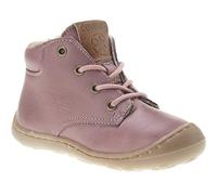 Develab Lauflerner weiches Leder Lammfellfutter Schnürer fällt klein aus Gr.20-26 Old pink EUR 25