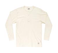 Devold Archive Henley LS, White / L, Hemden