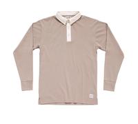 Devold Archive Rugby Shirt LS Langarmshirt - Stone - XS