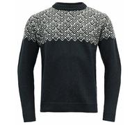Pullover Devold BjØrnØya Wool Sweater (Ink/offwhite) Mann XL