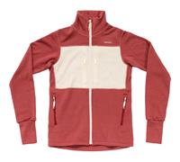 Devold of Norway Egga Grid Merino Jacket WMN marsala/raw white (753B-clothing) M