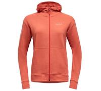 Devold Everyday Zip Hoodie Wmn coral - Größe M