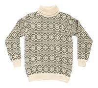 Devold Hoddevik Wool High Neck offwhite/olive (388B) XS