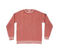 Devold Of Norway Islender Refined Pullover M Marsala / Offwhite