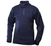 Devold Nansen Wool Zip Neck, Dark Blue Melange / XS, Pullover