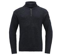 Devold Nansen Zip Neck Wollpullover Navy