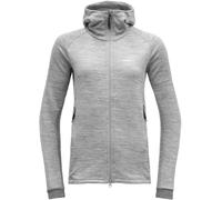 Devold Nibba Merino Jkt Hood Women grey melange - Größe L