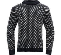 Devold Nordsjø Crew Neck Pullover blau Größe S Lifestyle Hautfreundlich