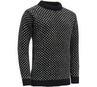 Devold Nordsjo Sweater Crew Neck dark blue/grey - Größe XXL