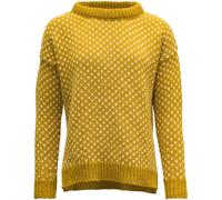 Devold Nordsjo Woman Sweater Crew Neck arrowwood - Größe S