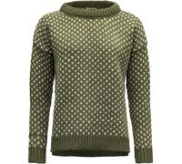 Devold Nordsjo Wool Sweater Women olive - Größe XS