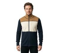 Devold Of Norway Egga Grid Merino Jacke L Wheat / Raw White / Ink