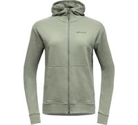 Devold - Women's Everyday Zip Hoodie - Merinojacke, Gr. L, oliv (Fog)