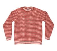 Devold Islender Refined Sweater, Marsala/offwhite / XL, Pullover