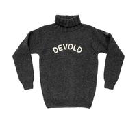 Devold - Nansen Legacy High Neck - Wollpullover, Gr. XL, schwarz (Anthracite/Off-White)