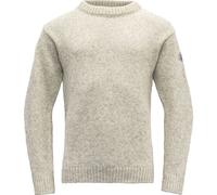 Devold Nansen Wool Sweater - Grey Melange - S