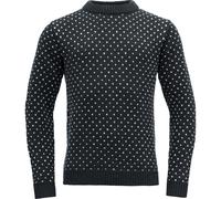 Devold Sørisen Wool Sweater ink/offwhite (284C) M