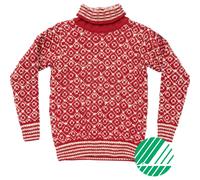 Devold of Norway Svalbard Wool High Neck hindberry/offwhite (207A-clothing) M