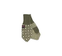 Devold Svalbard Mittens Olive/Offwhite M