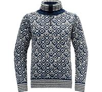Devold of Norway Svalbard Wool Zip Neck night/offwhite (287A-clothing) XXL