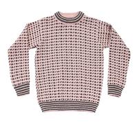 Devold Original Islender Wool Sweater Pullover - Chalk Pink - Anthracite