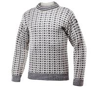 Devold - Original Islender Crew Neck - Wollpullover, Gr. XXL, grau (Off-White/Anthracite)