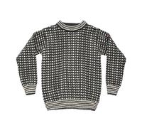 Devold Original Islender Wollpullover Original Islender Wool Sweater - Anthracite - Offwhite