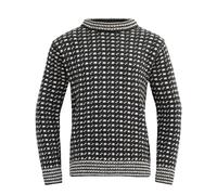 Pullover Devold ORIGINAL ISLENDER WOOL SWEATER (ANTHRACITE/OFFWHITE) Mann XS