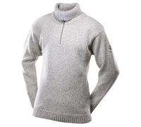 Devold Nansen Sweater Zip Neck Grey Melange XL