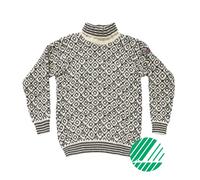 Devold Svalbard High Neck Wollpullover Svalbard Wool High Neck - Offwhite - Anthracite