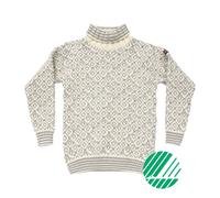 Devold Of Norway Svalbard Wool High Neck Pullover S Offwhite / Grey