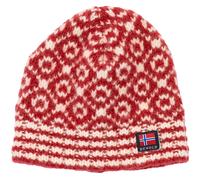 Devold Svalbard Wool Mützen & Beanies rot Größe 58 Lifestyle Widerstandsfähig