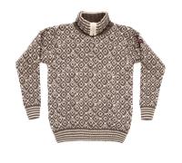 DEVOLD SVALBARD WOOL ZIP NECK Herren | FALCON/OFFWHITE | M