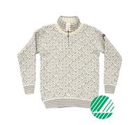 Devold of Norway Svalbard Wool Zip Neck offwhite/grey (810A-clothing) L