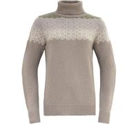 Devold Syvde Wool High Neck Women, Gr.m, stone