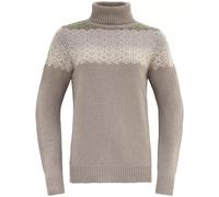 Devold Syvde Wool High Neck Women, Gr.m, stone