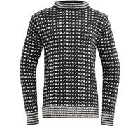 Devold Original Islander Crew Neck Anthracite/Offwhite XS