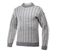 Devold Original Islender Wollpullover Weiss Anthrazit L
