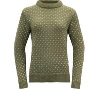 Devold Unisex Sørisen Wool Sweater Lichen LICHEN/OFFWHITE M
