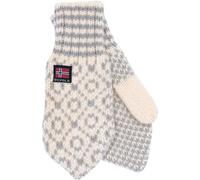 Devold Handschuhe Svalbard Wolle Offwhite/Grau Gr. XL